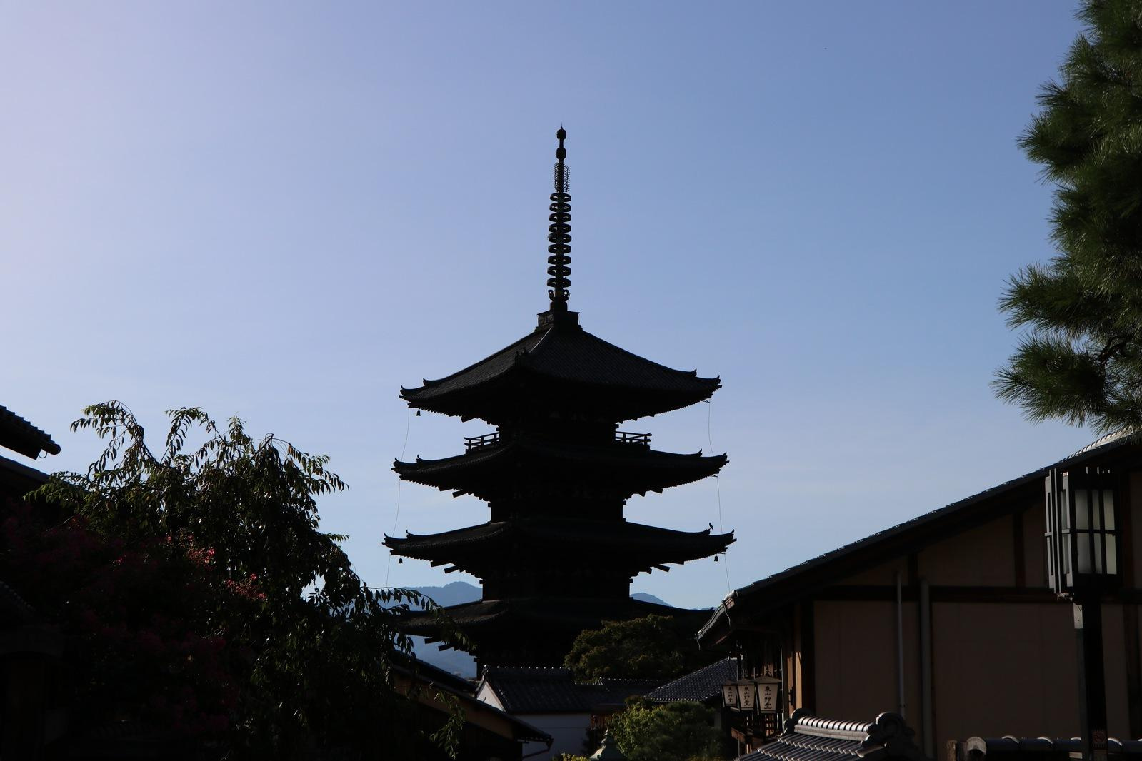 Самый известный храм Гиона и даже Киото — Yasaka Pagoda